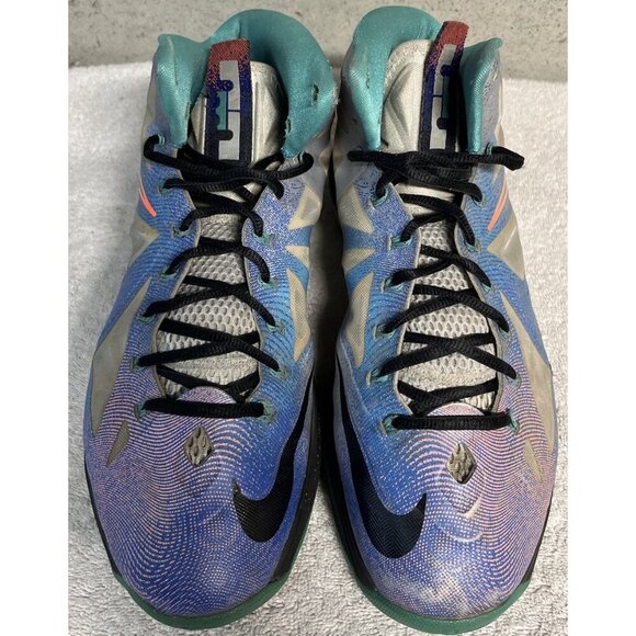 Nike Lebron X Re-Entry Pure Platinum 541100-008 Mens Size 11 Basketball Shoes main image 11